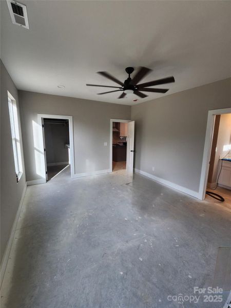 Primary on the main level