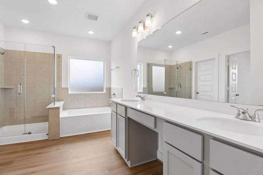 Furnished interior view inside a new home in Trinity Grove, Spring (Image 10).