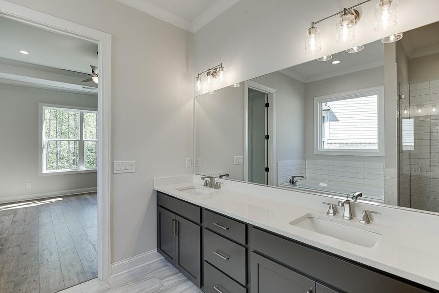 Furnished interior view inside a new home in , Jefferson (Image 32).