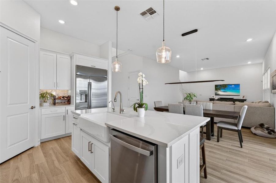 Furnished interior view inside a new home in SouthShore Yacht Club, Ruskin (Image 43).