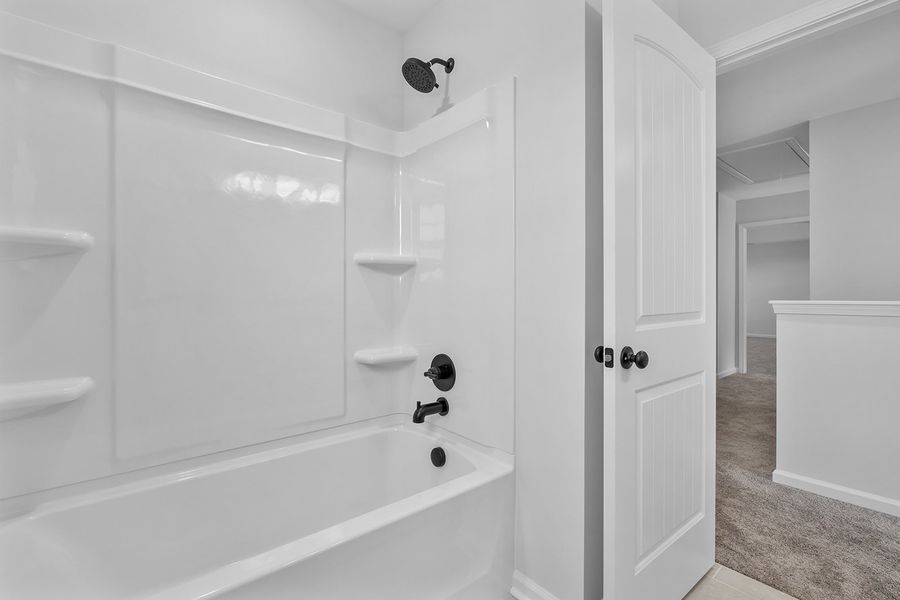 Furnished interior view inside a new home in Brooke Hill, Lewisville (Image 32).