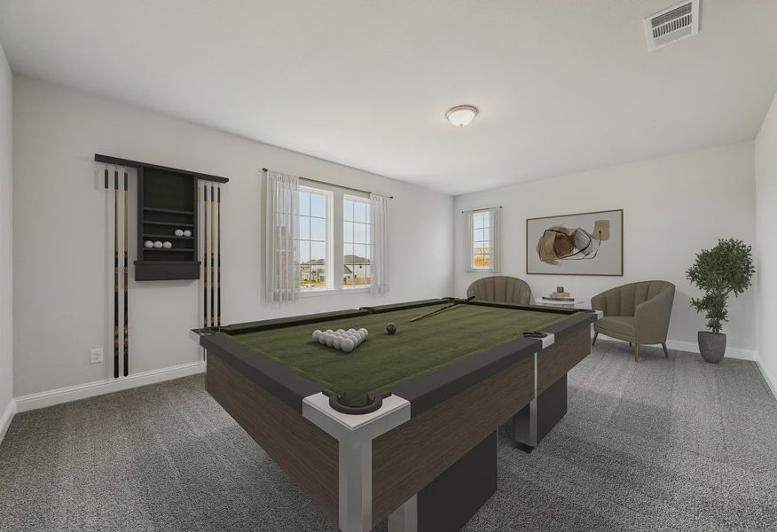 Plan 5072 game room - staged - 16 of 21