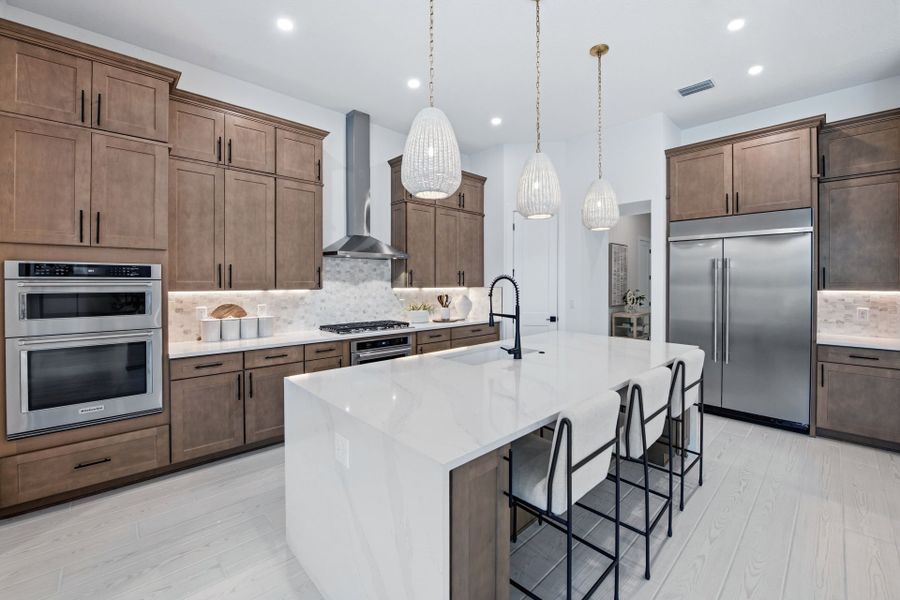 Representative furnished interior of a home built from the Oakley by DiVosta in Amara, Lake Worth (Image 18). Representative furnished interior of a home built from the Oakley by DiVosta in Amara, Lake Worth (Image 18).