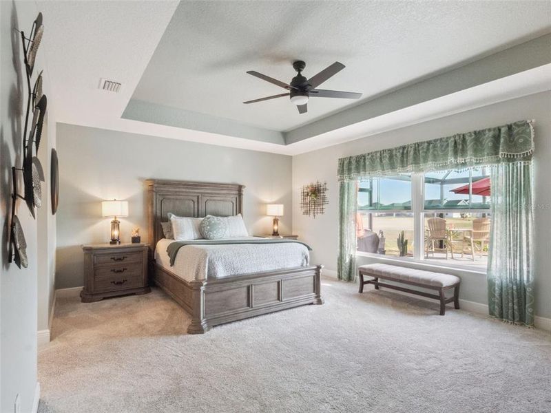 Furnished interior view inside a new home in , The Villages (Image 39).