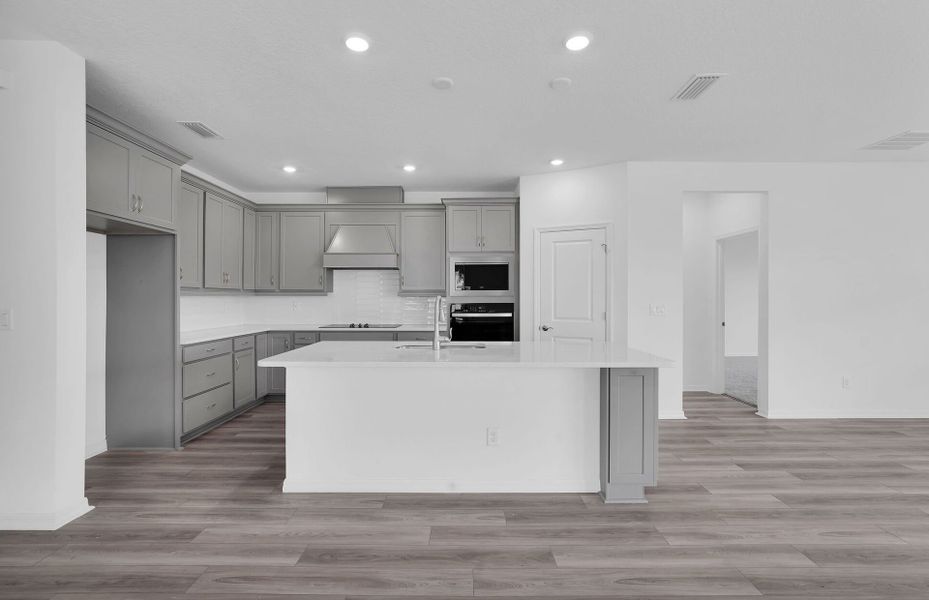 Furnished interior view inside a new home in Hyland Trail, Green Cove Springs (Image 5).