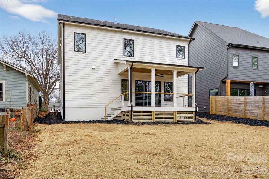 Exterior details and patio area of a home in , Charlotte (Image 20).