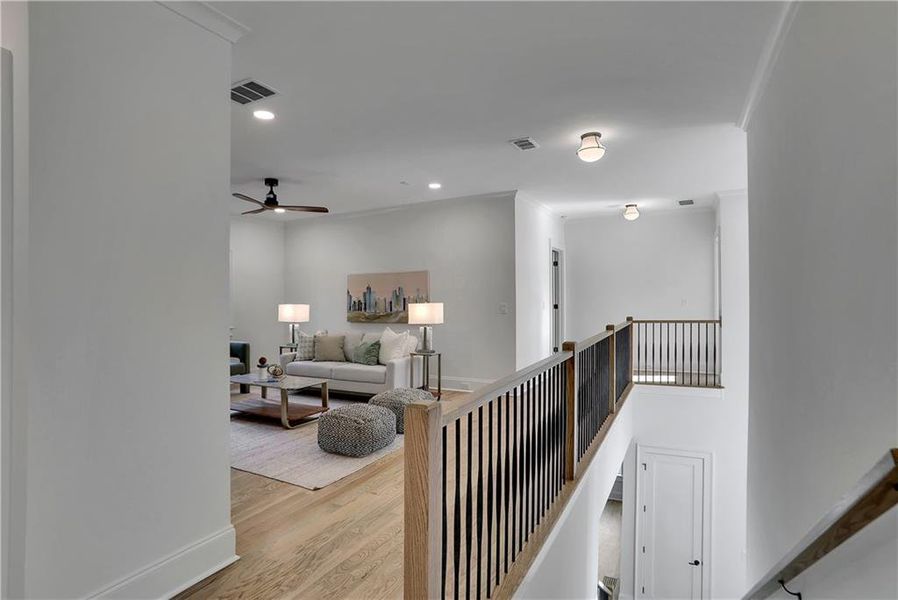 Furnished interior view inside a new home in , Decatur (Image 33).