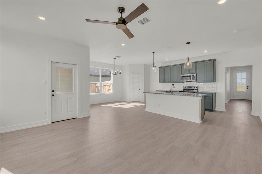 Please Note: These interior photos are not of the actual home but are of a completed one with a similar floor plan. Finishes, features, and layouts may vary.