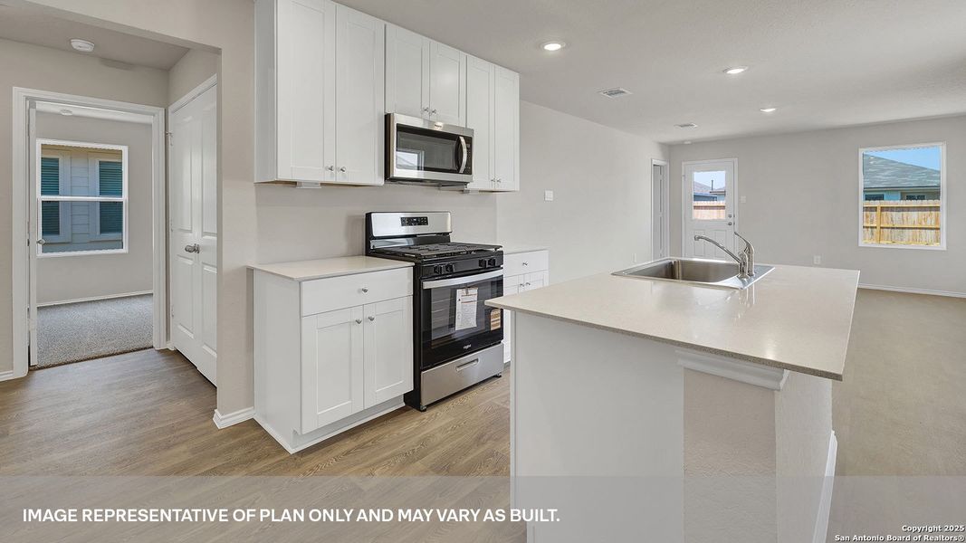 Furnished interior view inside a new home in Sunset Oaks, Maxwell (Image 5).