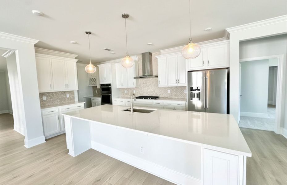 Furnished interior view inside a new home in Del Webb Wilmington at Mallory Creek, Leland (Image 6).