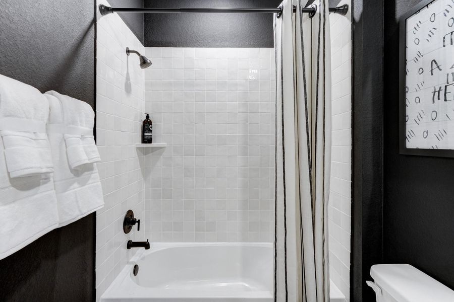 Furnished interior view inside a new home in Bridgeland: Signature Collection, Cypress (Image 33).