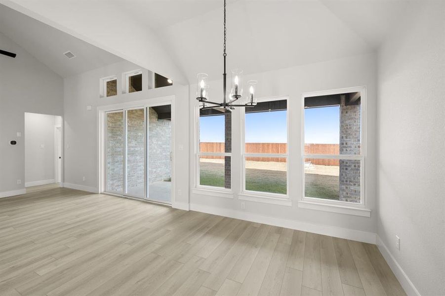 Spacious, unfurnished interior of a new home in Westside Preserve, Midlothian (Image 24).