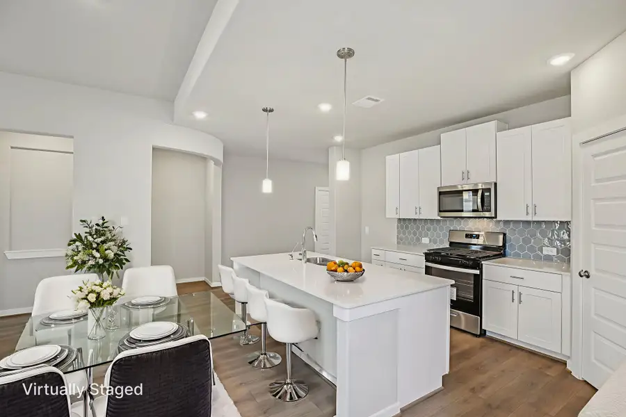 Furnished interior view inside a new home in Landing Meadows - Premier Series, New Caney (Image 4).