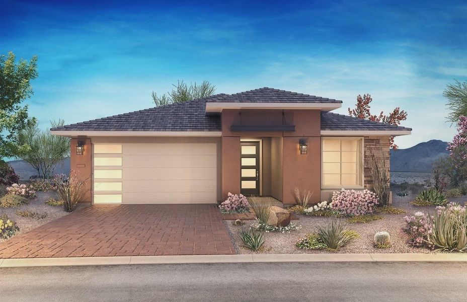 Desert Contemporary Exterior, Color 11