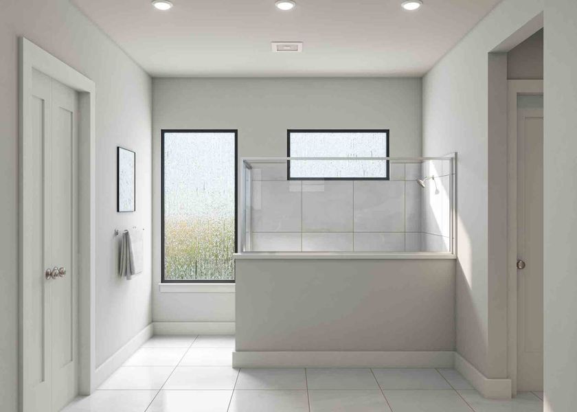 Furnished interior view inside a new home in The Arbor At Pecan Ridge, Fulshear (Image 14).