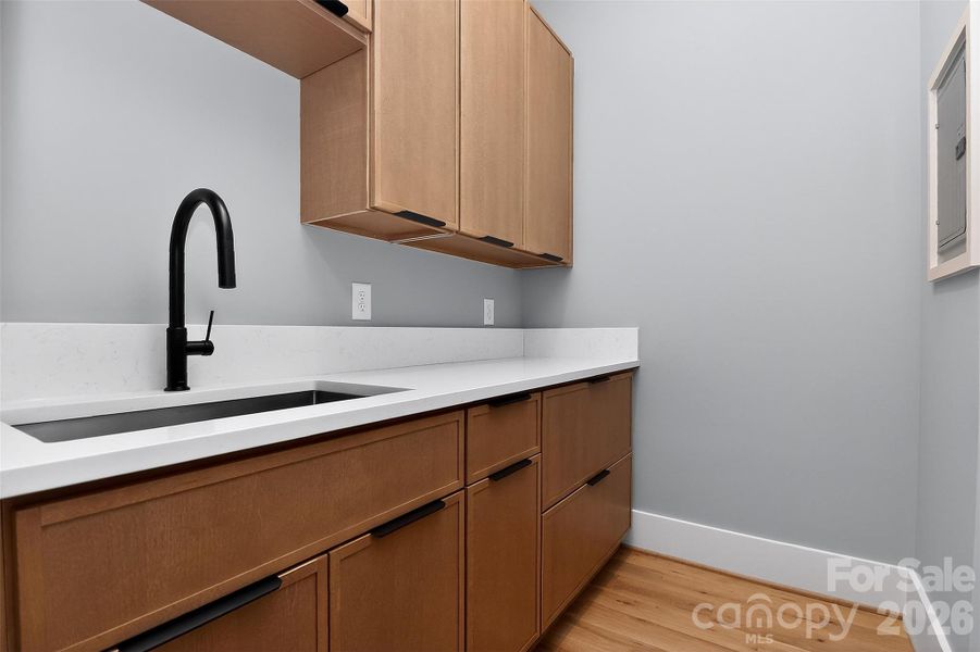 Close-up of interior finishes inside a home in , Charlotte (Image 20).