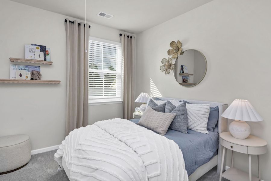 Furnished interior view inside a new home in Mulberry Landing, Orangeburg (Image 23). Furnished interior view inside a new home in Mulberry Landing, Orangeburg (Image 23).