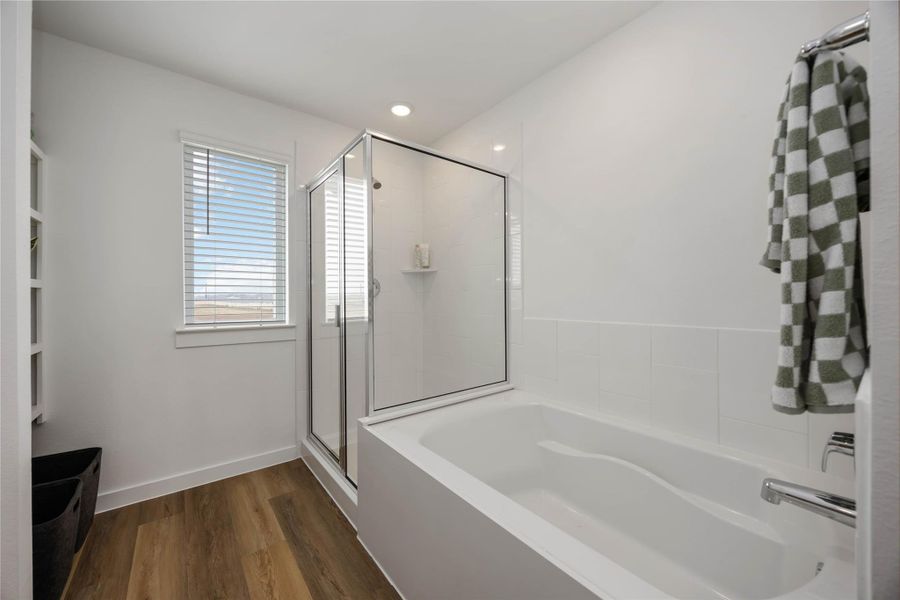 Furnished interior view inside a new home in Grand West, Houston (Image 14).