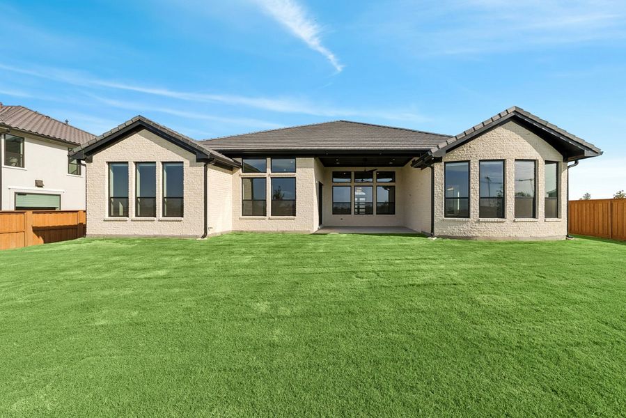 Representative exterior details of a home built from the Ladera by Landon Homes in Fields - Brookside North, Frisco (Image 28). Representative exterior details of a home built from the Ladera by Landon Homes in Fields - Brookside North, Frisco (Image 28).