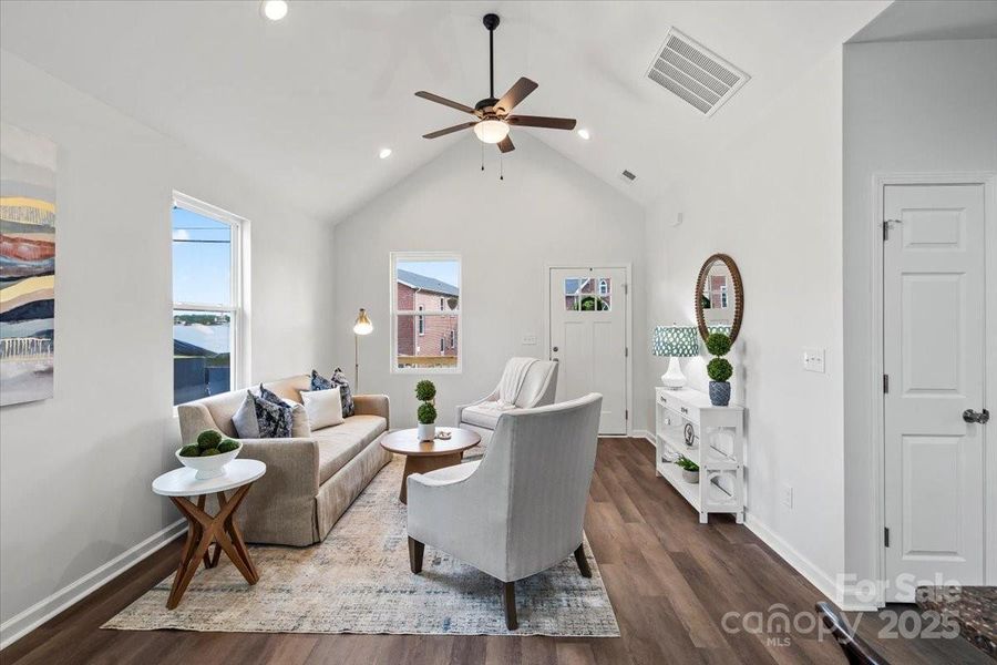 Furnished interior view inside a new home in , Salisbury (Image 9).