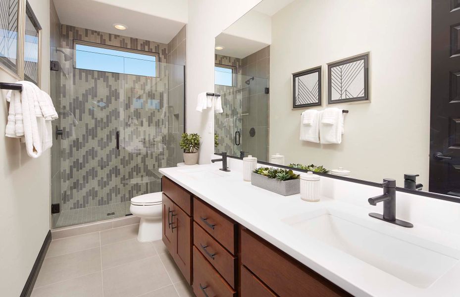 Representative furnished interior of a home built from the Patagonia by Pulte Homes in Harvest - Enchantment Series, Queen Creek (Image 17). Representative furnished interior of a home built from the Patagonia by Pulte Homes in Harvest - Enchantment Series, Queen Creek (Image 17).