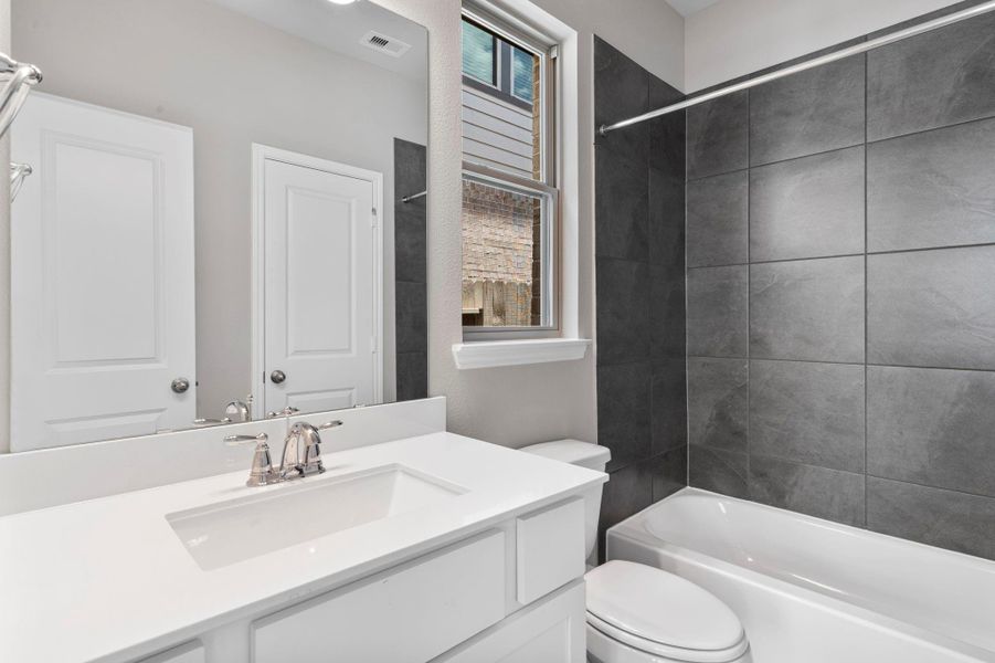 Furnished interior view inside a new home in Pomona 60', Manvel (Image 7). Furnished interior view inside a new home in Pomona 60', Manvel (Image 7).