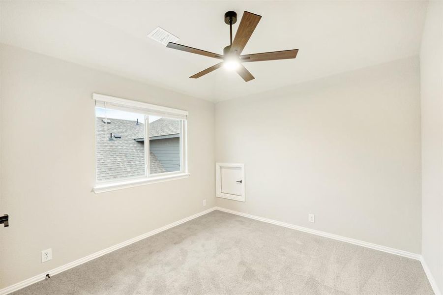 Spacious, unfurnished interior of a new home in Hulen Trails Classic 50, Fort Worth (Image 17). Spacious, unfurnished interior of a new home in Hulen Trails Classic 50, Fort Worth (Image 17).