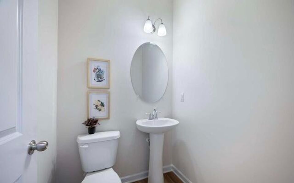 Furnished interior view inside a new home in Walden Park – The Collection, Jonesboro (Image 16).