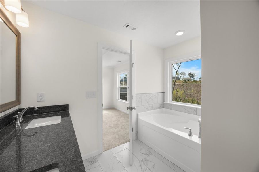 Furnished interior view inside a new home in Crawford Creek, Grovetown (Image 11).