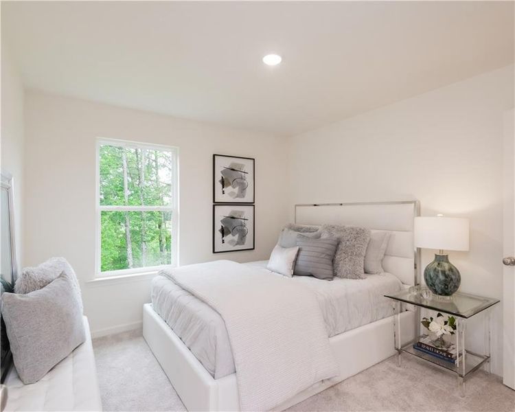 Furnished interior view inside a new home in , Conyers (Image 16).