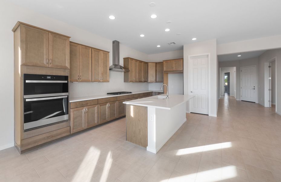 Furnished interior view inside a new home in Soleo, San Tan Valley (Image 5).