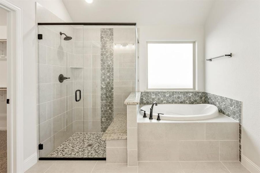 Furnished interior view inside a new home in Abe's Landing, Granbury (Image 12).