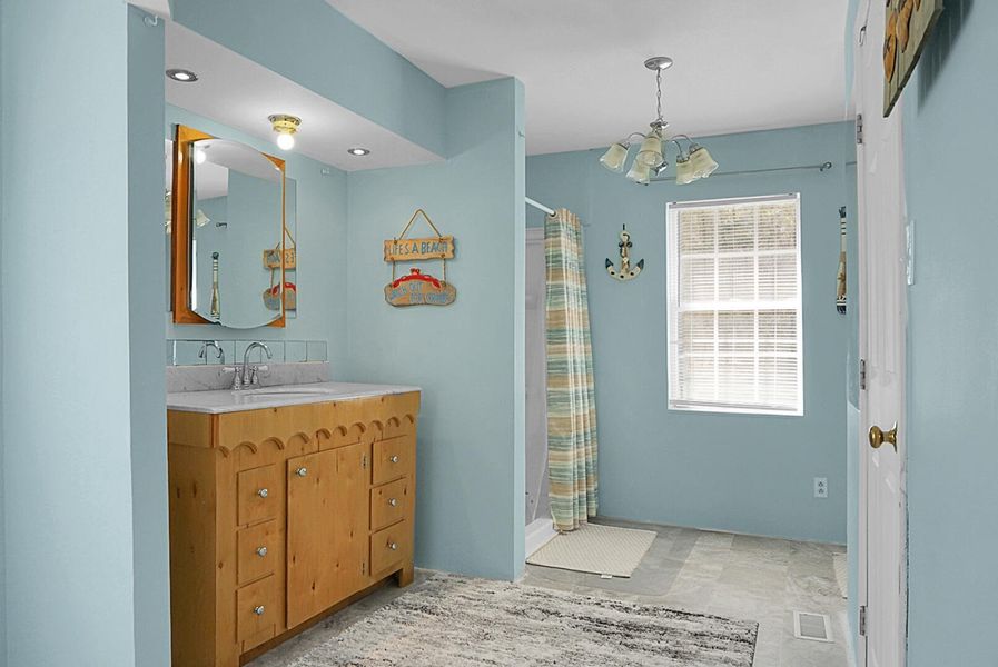 Furnished interior view inside a new home in , Bonneau (Image 18).