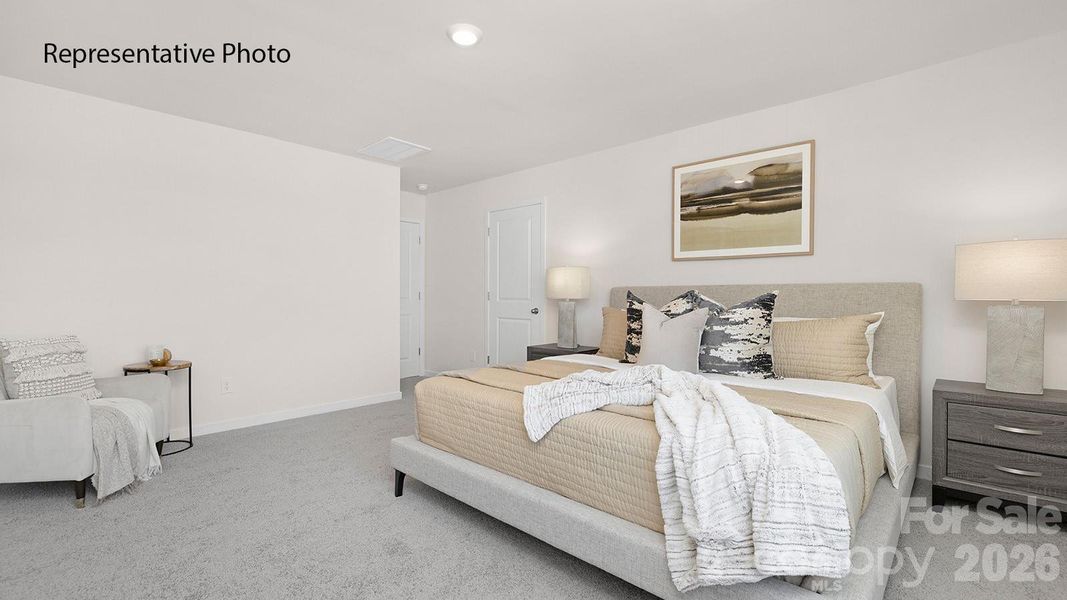 Furnished interior view inside a new home in Fergus Crossing, York (Image 9). Furnished interior view inside a new home in Fergus Crossing, York (Image 9).