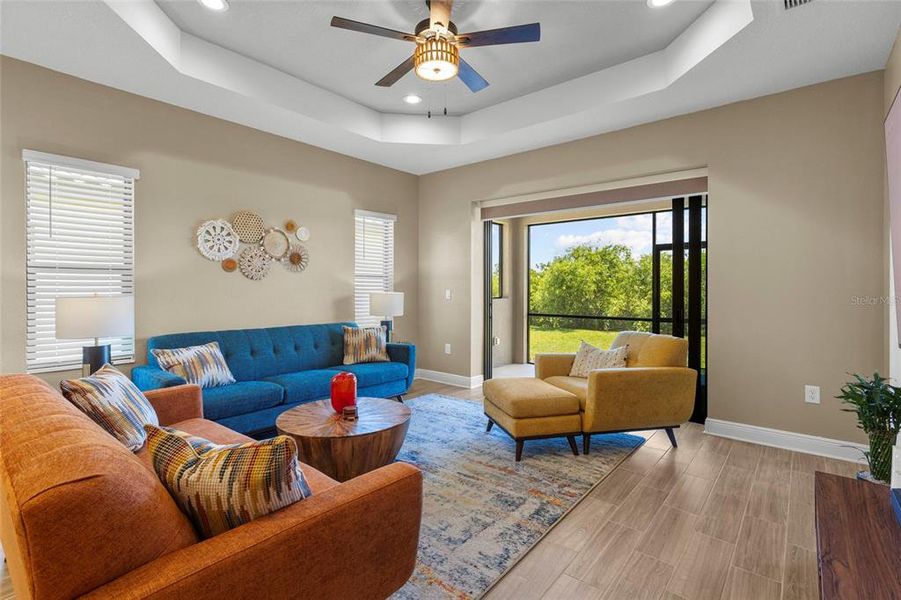 Furnished interior view inside a new home in , Nokomis (Image 10).