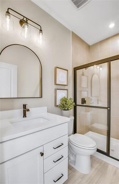 Furnished interior view inside a new home in Rose Creek, Cumming (Image 17).