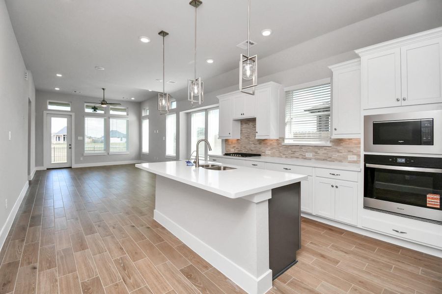 Furnished interior view inside a new home in Arabella on the Prairie: Signature Collection, Richmond (Image 5).