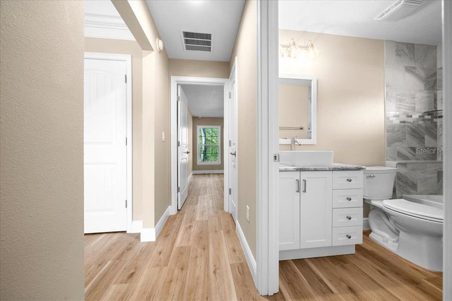 Furnished interior view inside a new home in , Dunnellon (Image 3).