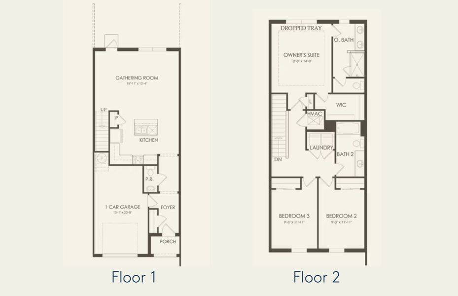 2D floor plan layout of this home in Camellia, Stuart, FL (Image 2). 2D floor plan layout of this home in Camellia, Stuart, FL (Image 2).
