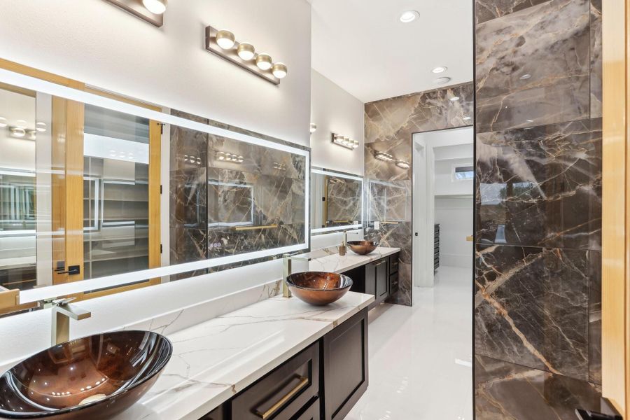 Furnished interior view inside a new home in , Houston (Image 7).