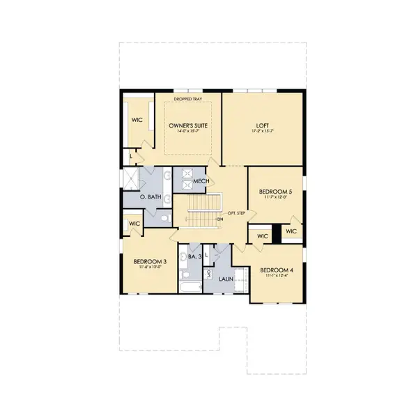 2D floor plan layout for the Scarlett by Pulte Homes in Highpointe, Stuart, FL (Image 5). 2D floor plan layout for the Scarlett by Pulte Homes in Highpointe, Stuart, FL (Image 5).