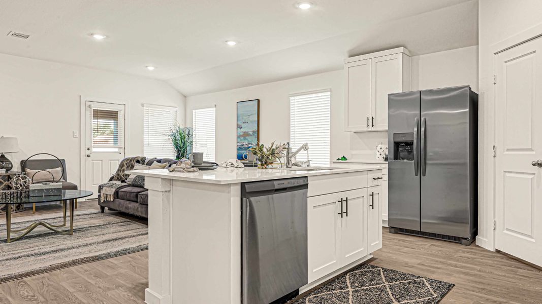 Furnished interior view inside a new home in Holly Ridge, Rosenberg (Image 13).