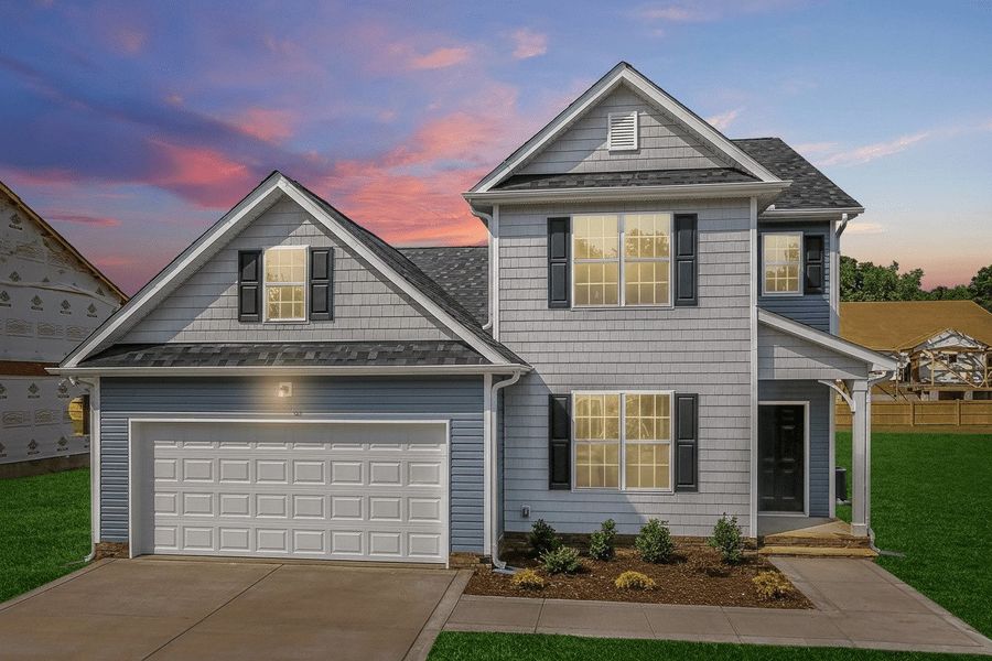 Representative exterior photo of a completed home built from the Furyk by RiverWILD Homes in Alton Fields, Coats, NC (Image 28). Representative exterior photo of a completed home built from the Furyk by RiverWILD Homes in Alton Fields, Coats, NC (Image 28).