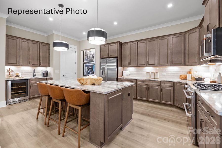Furnished interior view inside a new home in , Fort Mill (Image 5).
