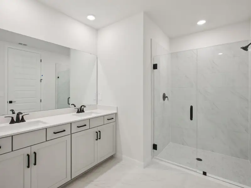 Furnished interior view inside a new home in Two Rivers - Signature Series, Zephyrhills (Image 5).