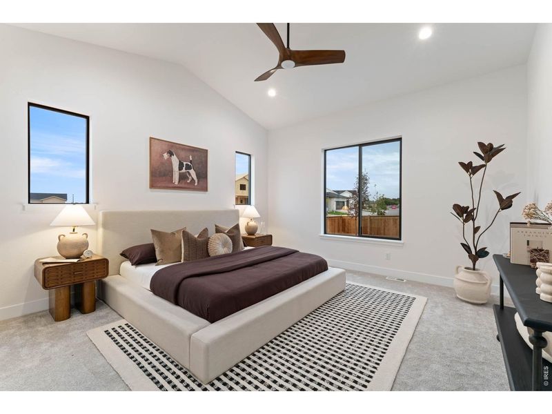 Furnished interior view inside a new home in , Windsor (Image 7). Furnished interior view inside a new home in , Windsor (Image 7).