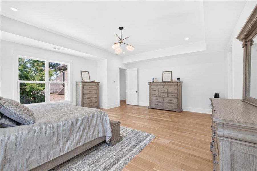 Furnished interior view inside a new home in , Buford (Image 58).