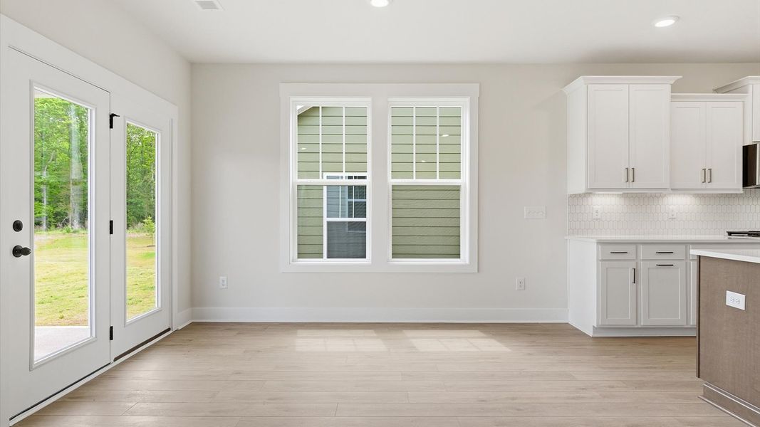 Furnished interior view inside a new home in Mulberry Estates, Simpsonville (Image 19).