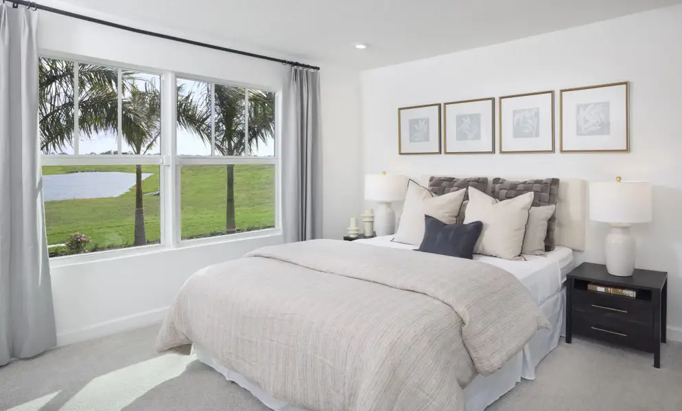 Furnished interior view inside a new home in Tradition, Port St. Lucie (Image 9).