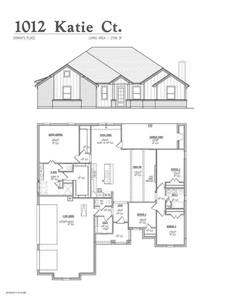 View of floor plan / room layout